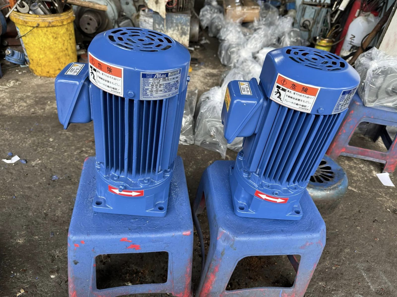 motor giảm tốc 1.5kw 2hp