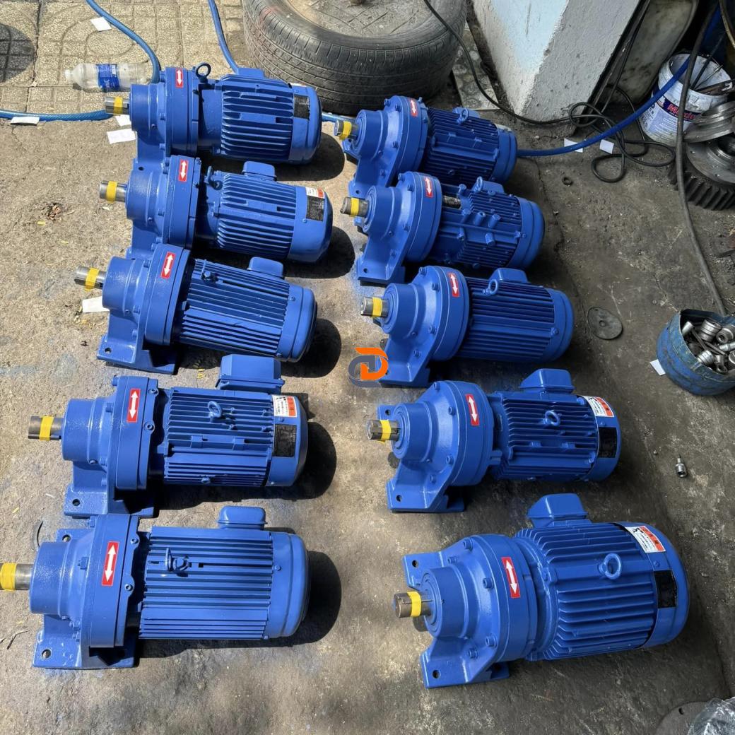 Motor Giảm Tốc 3.7kW (5HP)