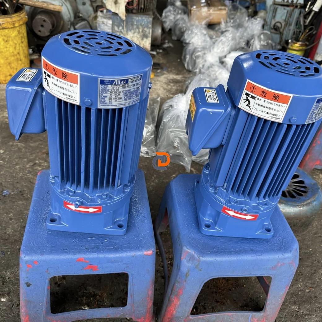 Motor Giảm Tốc 5.5kW (7.5HP)