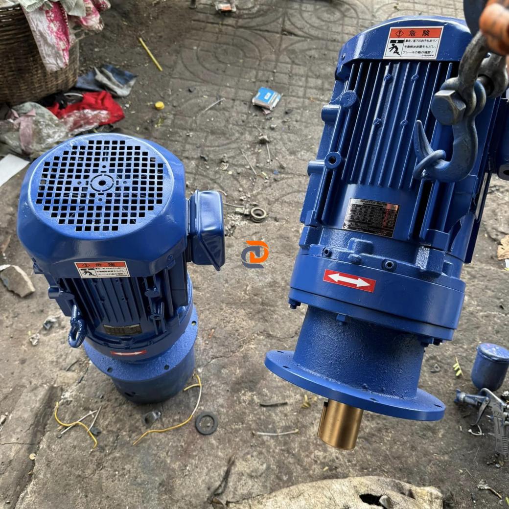 Motor Giảm Tốc 5.5kW (7.5HP)