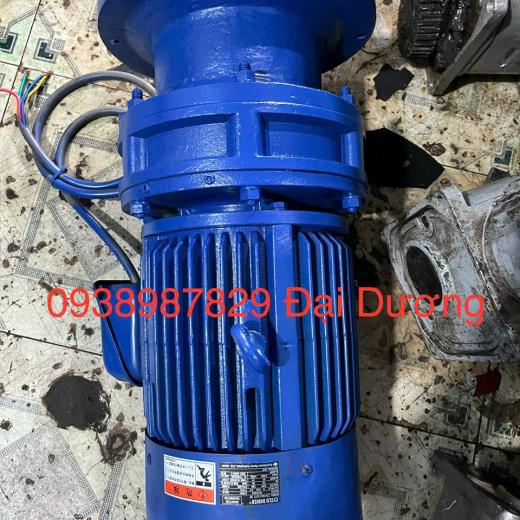 Motor Giảm Tốc _. Động Điện Cơ Đại Dương 11kw _15hp. 1/80
